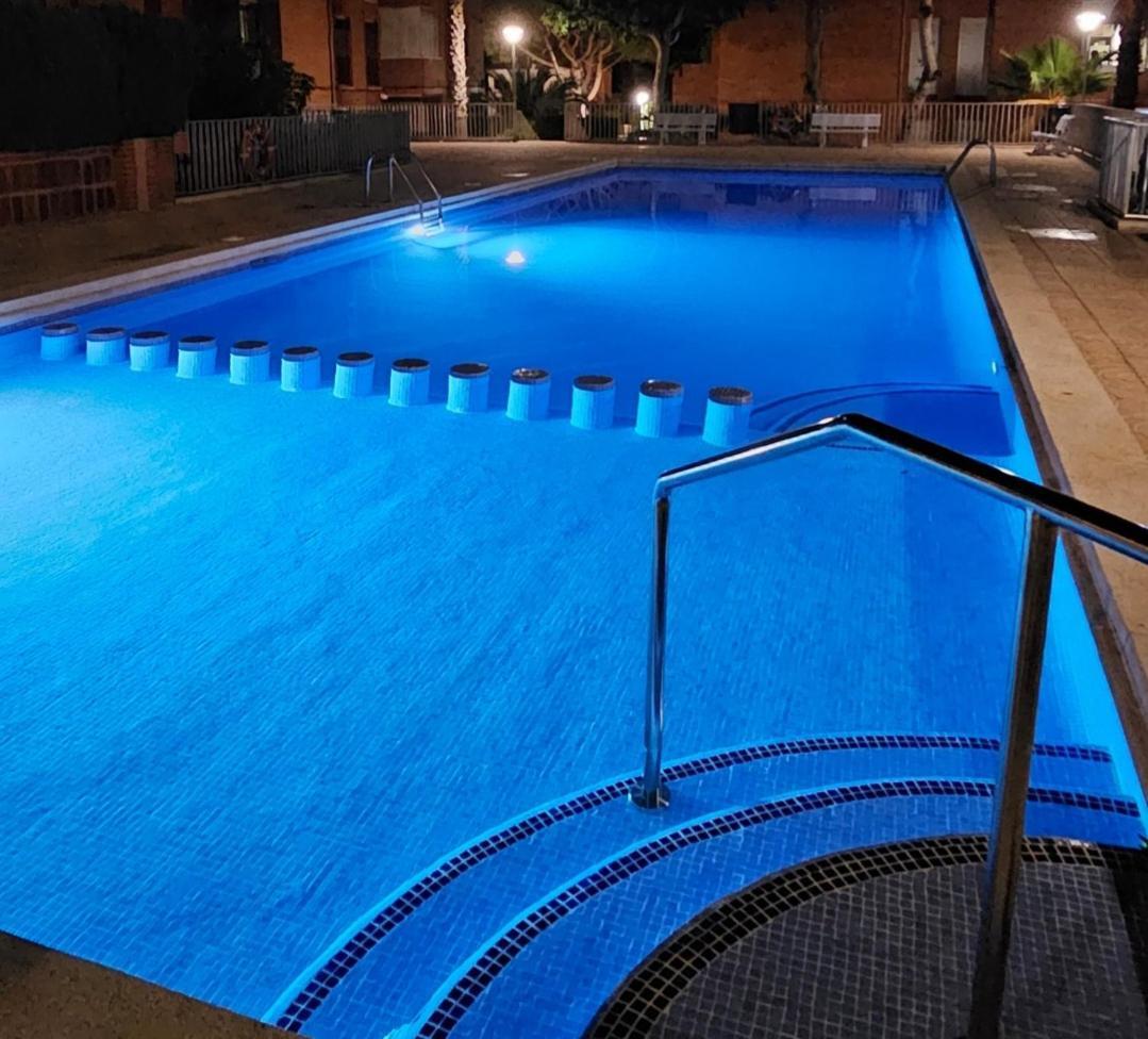 Comarruga Playa Apartamento Con Piscina Exteriör bild