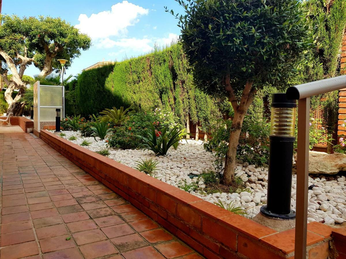 Comarruga Playa Apartamento Con Piscina Exteriör bild